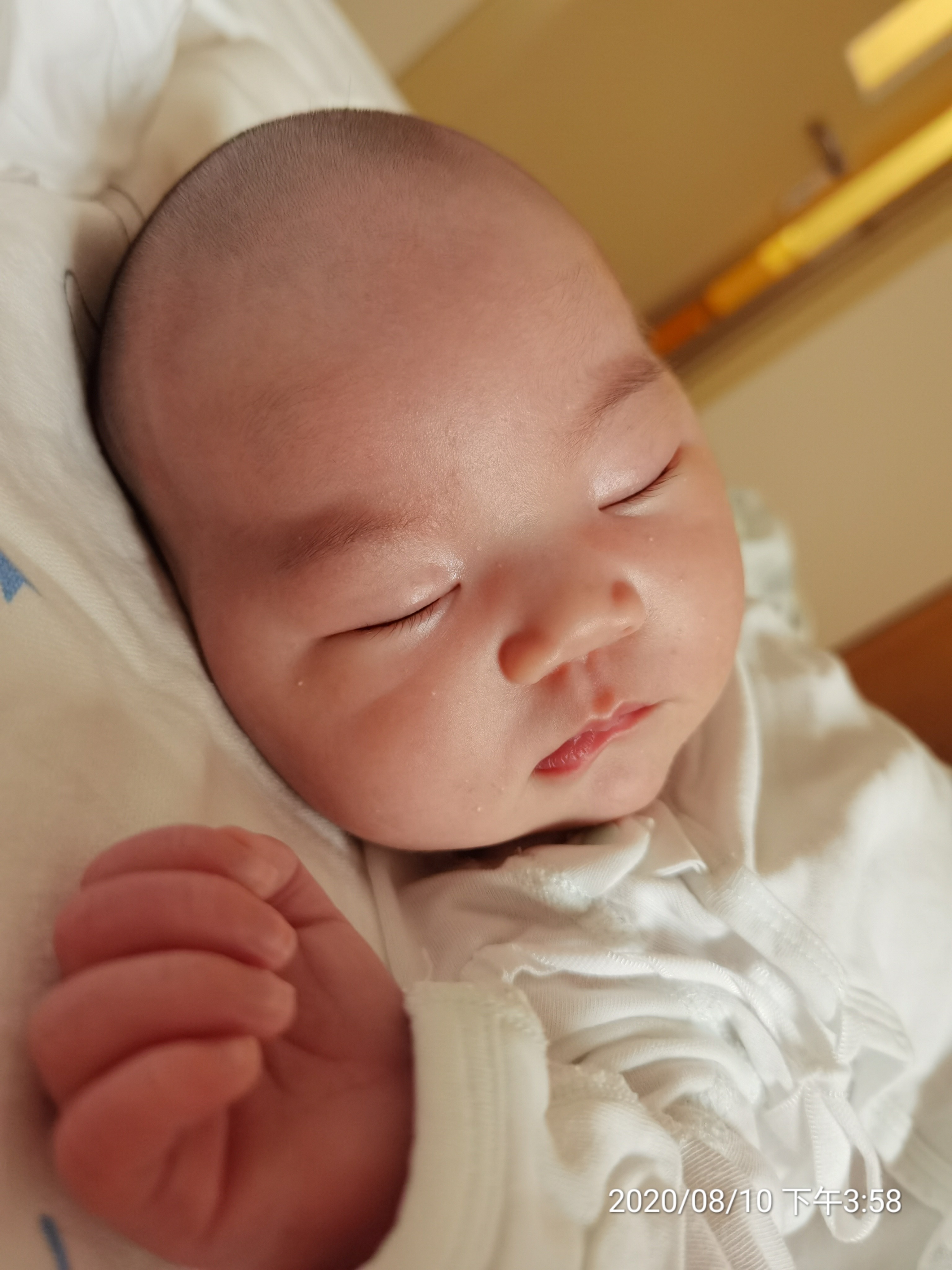 理发后的我
